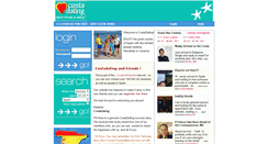 Desktop Screenshot of costadating.com